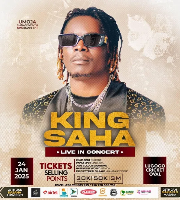 King Saha live in concert