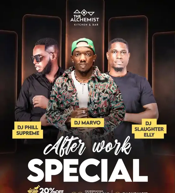After Work Special at The Alchemist
