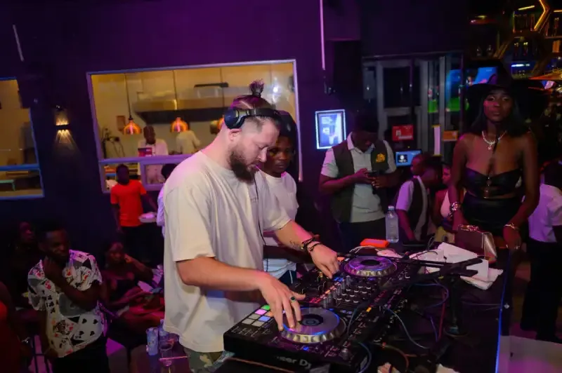 DJ Kace on decks
