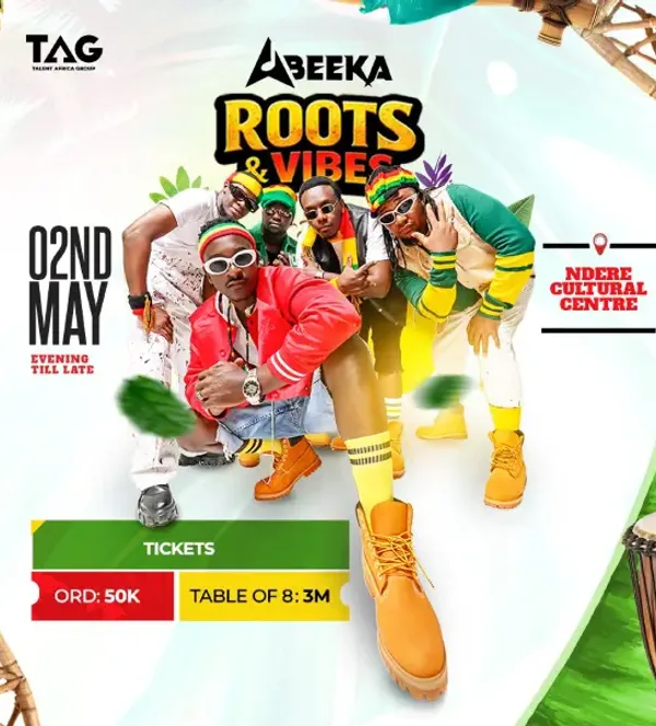 Roots And Vibes Reggae Night With Abeeka Band