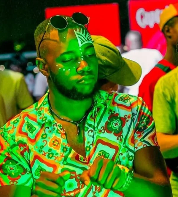 A reveller at a previous Vibez Nzuri event