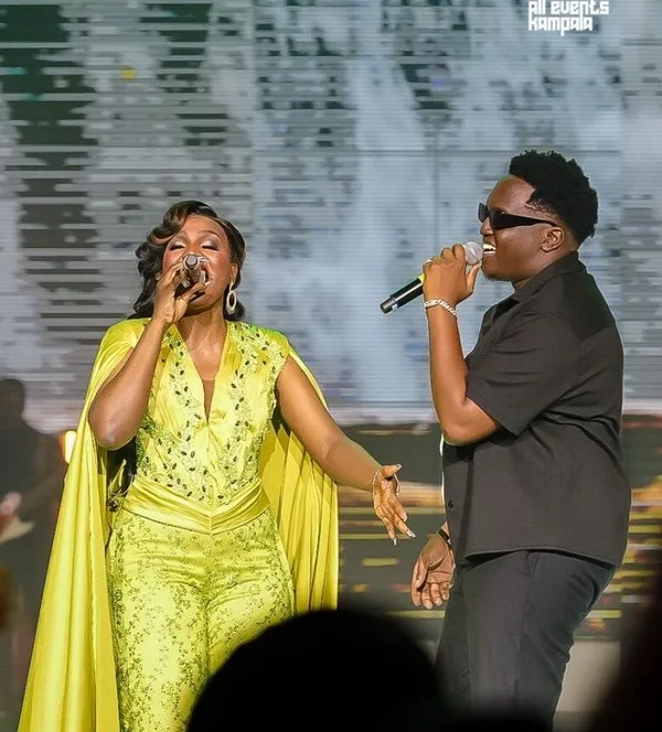 Joshua Baraka performs with Naava Grey