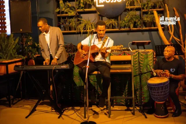 Live music took the day. December events in Kampala
