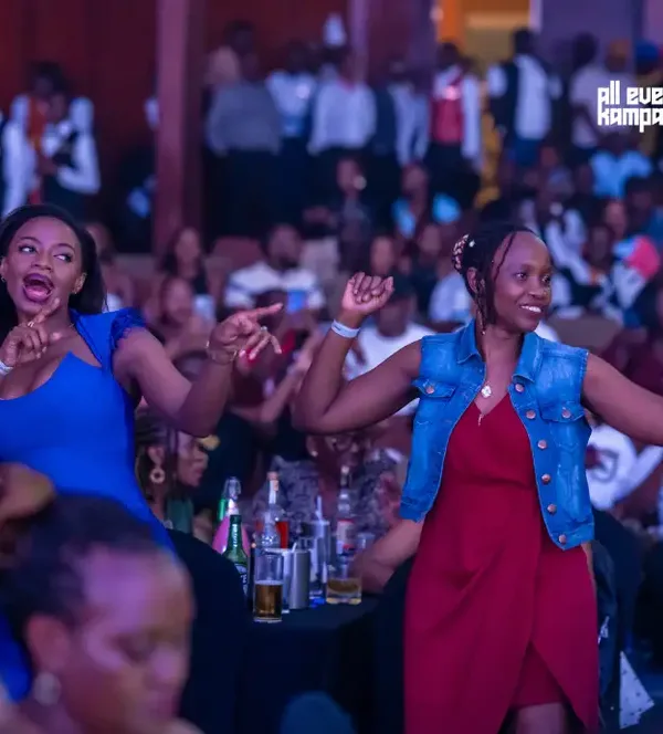 Revellers at the Champions Ball Kampala City Festival. Kampala this weekend