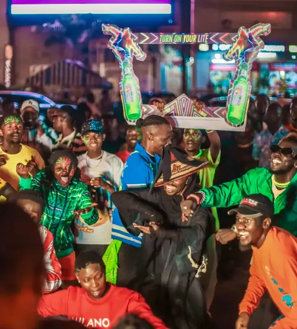 Tusker Lite Neon Raves