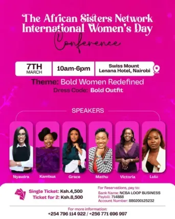 African Sisters Network International Women’s Day Conference Nairobi
