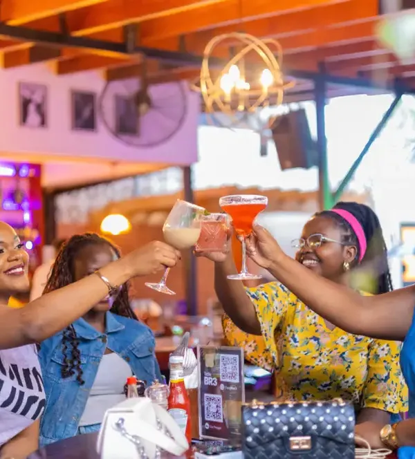 Kampala Ladies enjoying themselves at The Alchemist