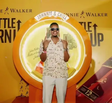 Kasbaby at Johnnie Walker Bottle Turnup Kampala