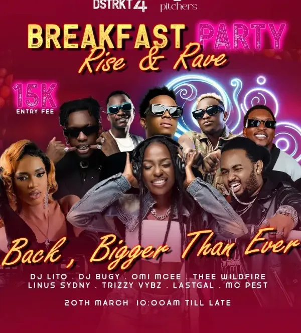 Breakfast Party: Rise and Rave with DSTRKT24 This March