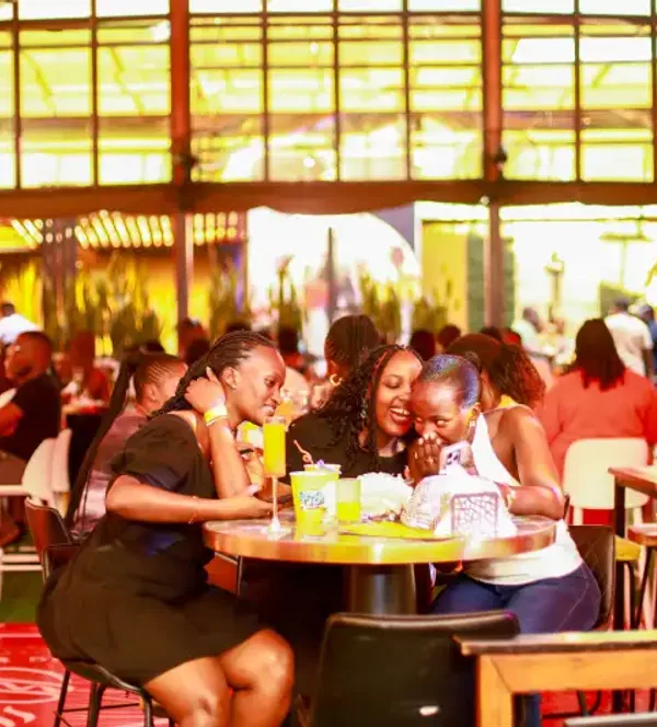 Revellers at Silo Daycation