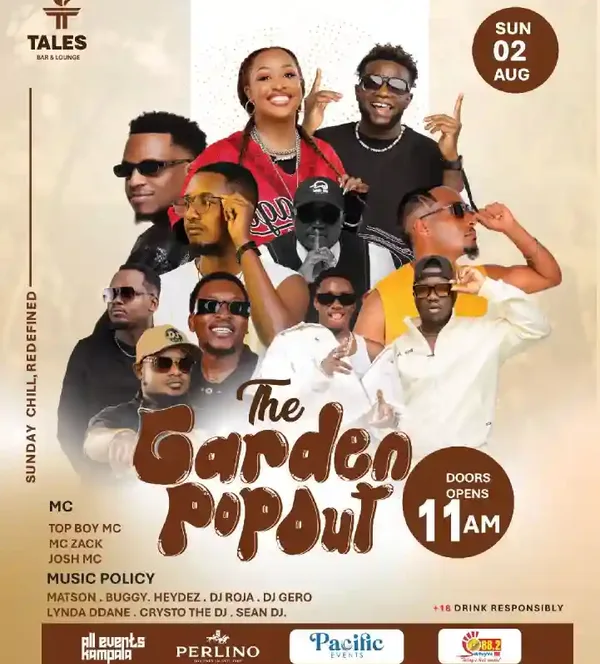 The Garden Pop Out - Lineup