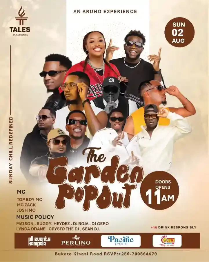 The Garden Pop Out - Lineup