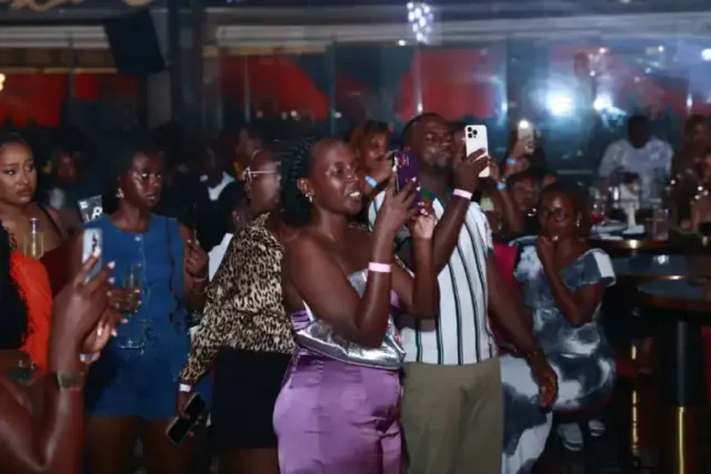 Mike Kayihura performs at Baoli Rooftop