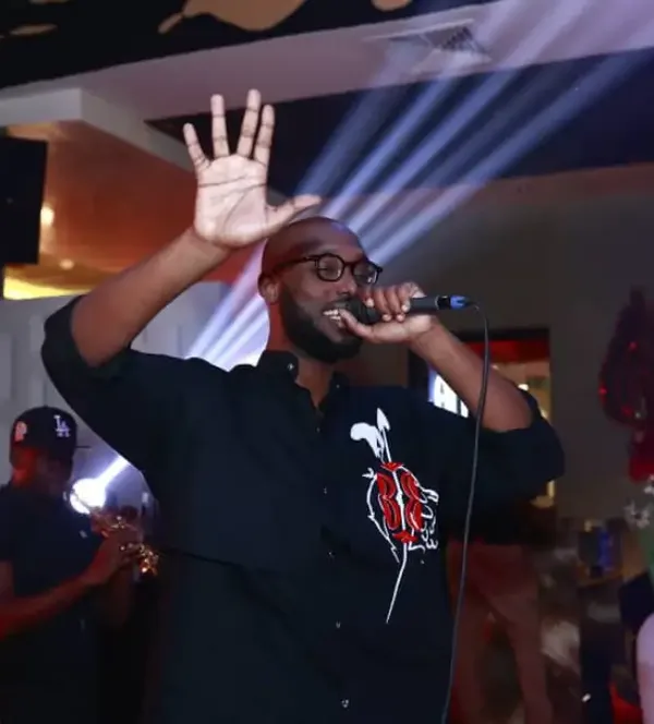 Mike Kayihura performs at Baoli Rooftop