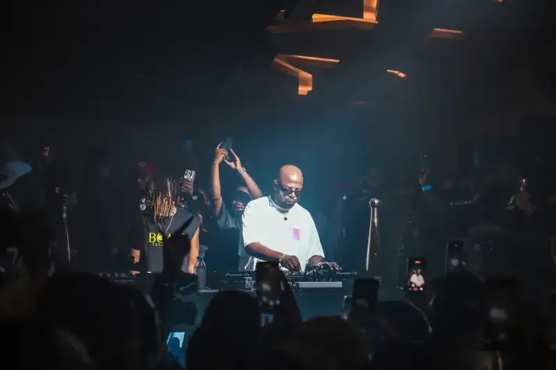 DJ Maphorisa Playing At Aura