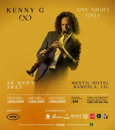 Kenny G Live in Kampala