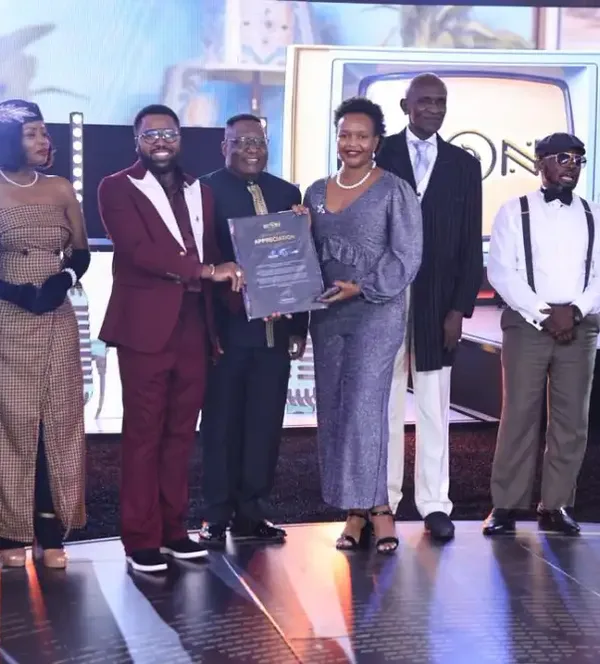 Film makers receiver awards at the iKON Activate Uganda 2025