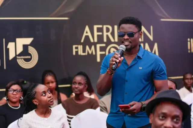 Film creators discussing at the Africa Film Forum