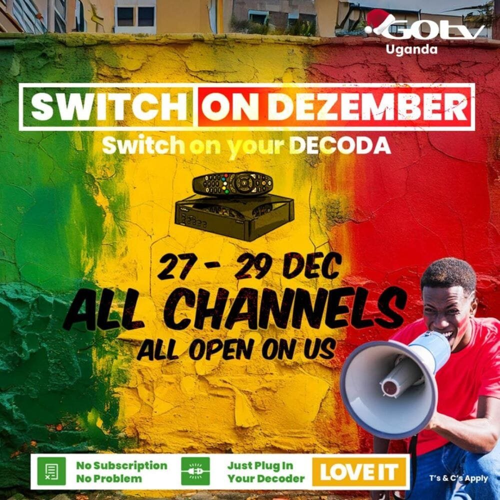 Switch on December and enjoy all channels on DSTV and GOTV at no cost.